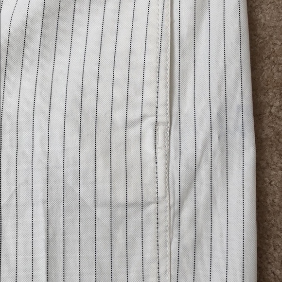 Ann Taylor Marina Pant (White w/ Black Pinstripes) - Picture 4 of 7